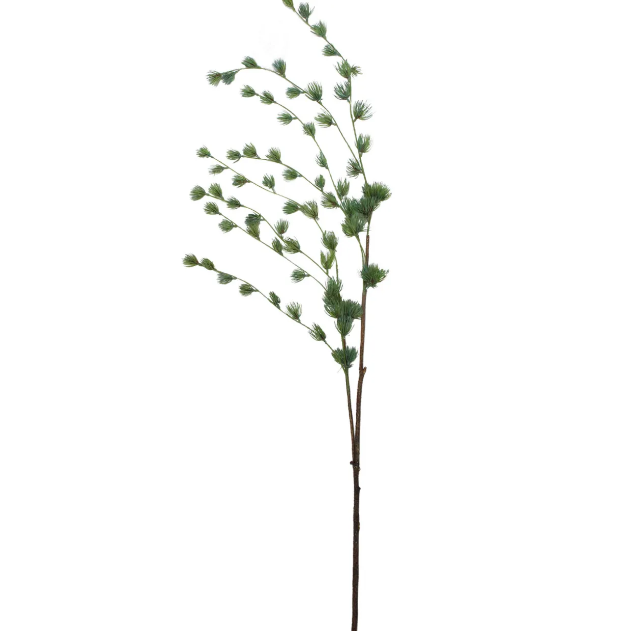 53.5" Artificial Pine Green Mini Needle Hanging Spray