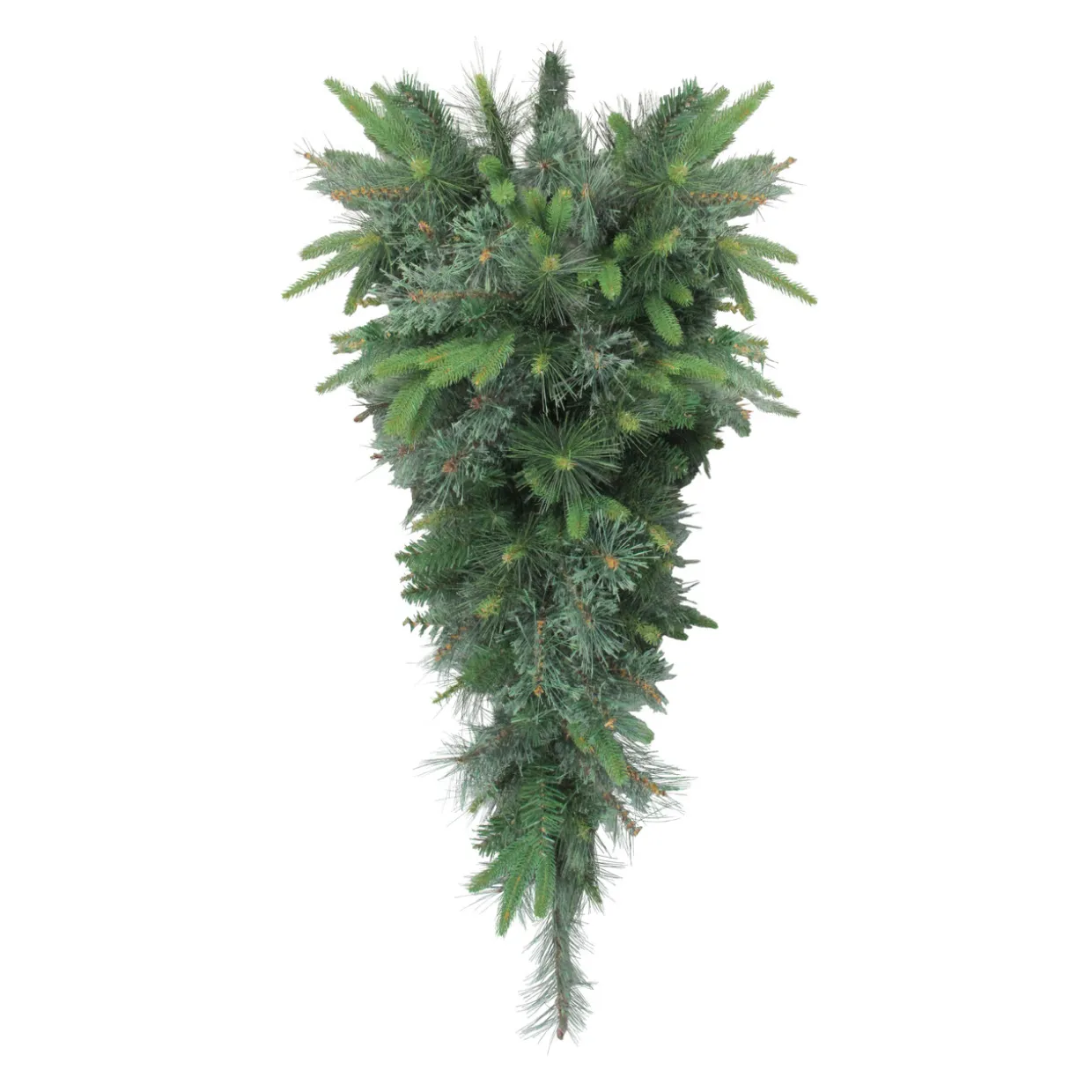 36" Ashcroft Cashmere Pine Artificial Christmas Teardrop Swag, Unlit