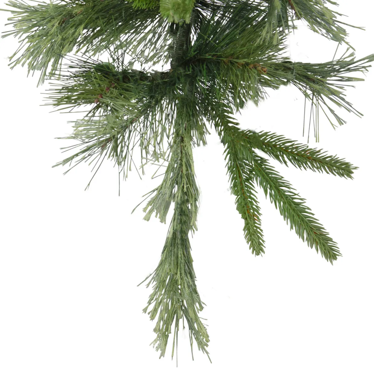 36" Ashcroft Cashmere Pine Artificial Christmas Teardrop Swag, Unlit