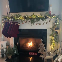 5' Assorted Pine and Pinecone Artificial Christmas Garland, Unlit