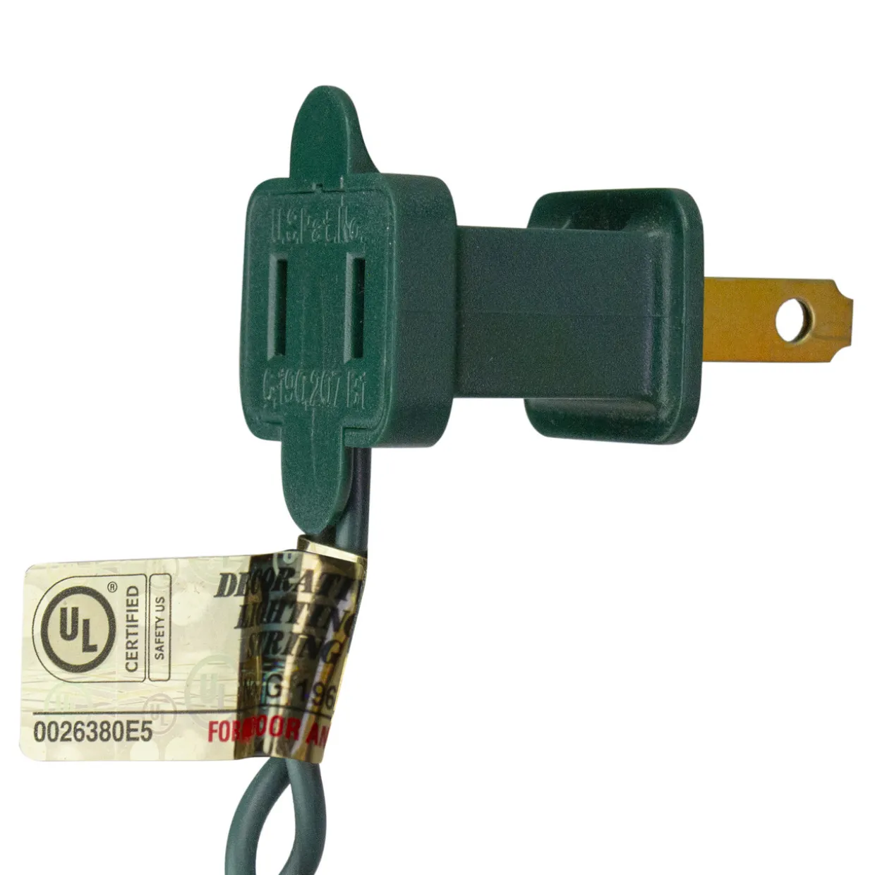 100 Blue LED Mini Christmas Lights, 33 ft Green Wire