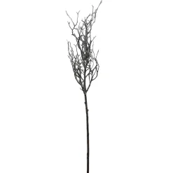43" Brown and White Frosted Artificial Christmas Poplar Tree Branch