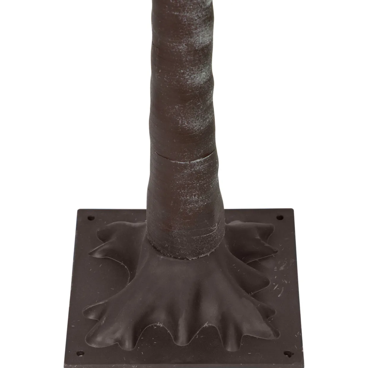 6' Brown LED Lighted Frosted Christmas Twig Tree - Multi-Color lights