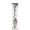 43" Cardinal Welcome Christmas Wall Sign