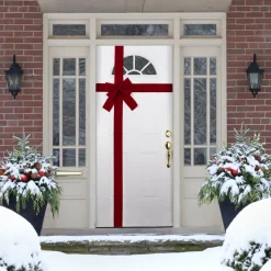 14' Classic Red Velvet Christmas Door Bow