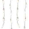 300 Clear Mini Icicle Christmas Lights - 8.5' White Wire