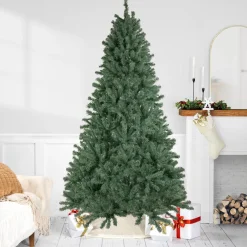 7.5' Colorado Blue Spruce Artificial Christmas Tree, Unlit