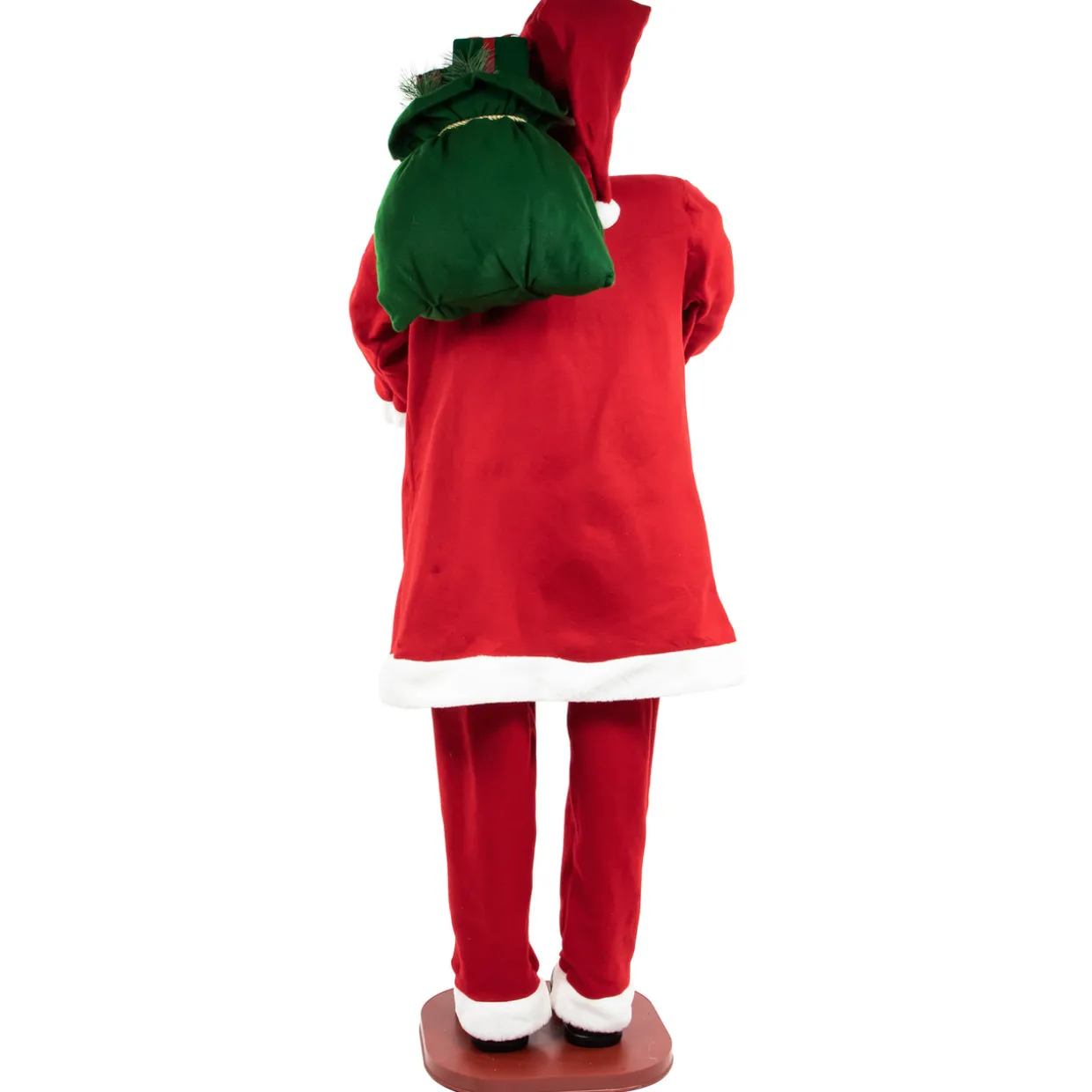 72" Country Santa Claus Standing Christmas Figure