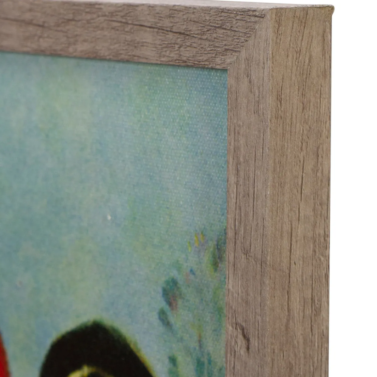 19" Fiber Optic Norman Rockwell 'Couple Ice Skating' Christmas Wall Art