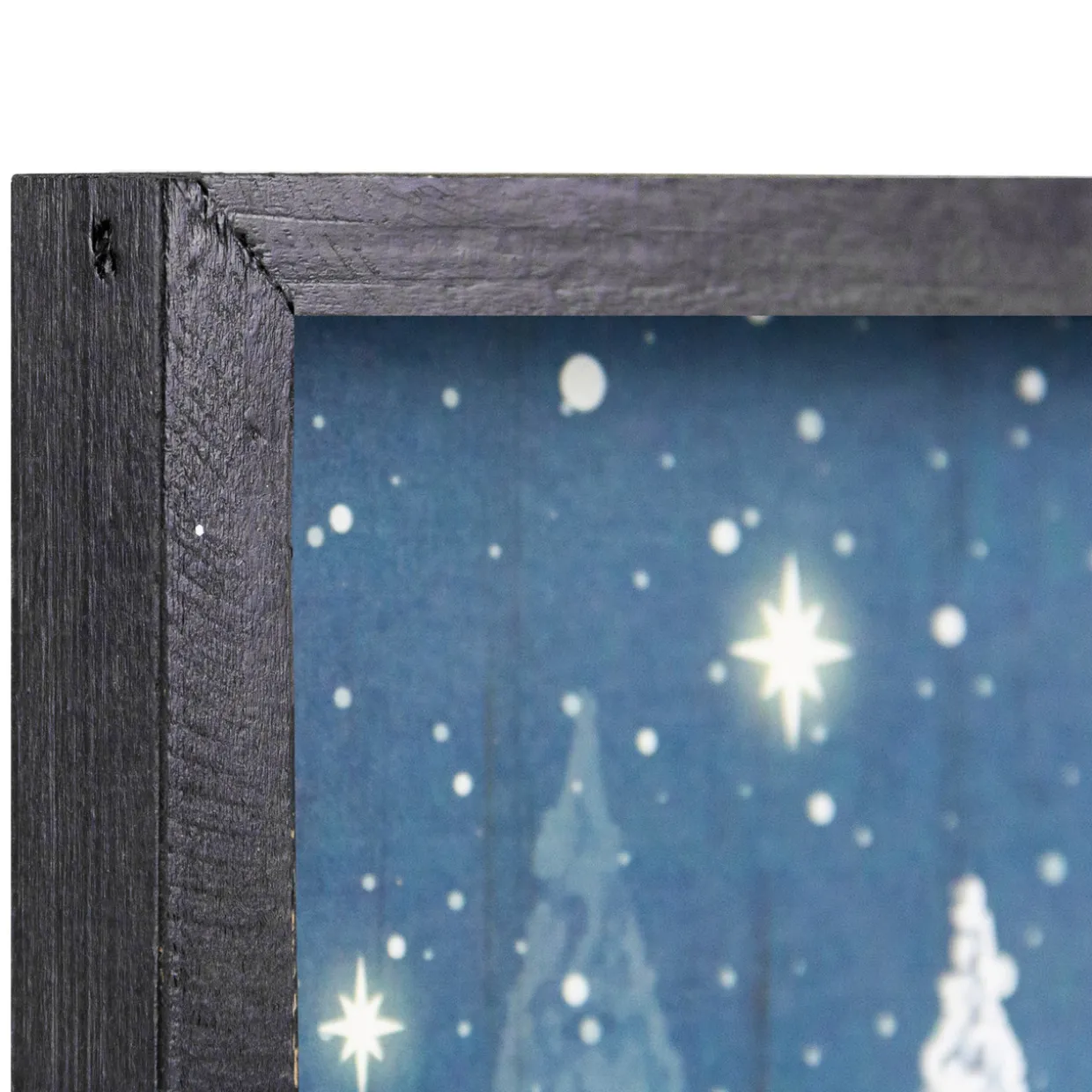 23.5" Framed Silent Night Christmas Wall Sign