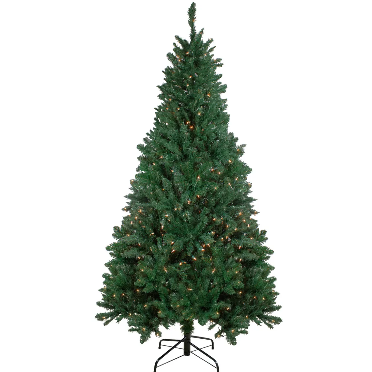 6.5 Ft Pre-Lit Ravenna Pine Artificial Christmas Tree - Warm White LED Lights