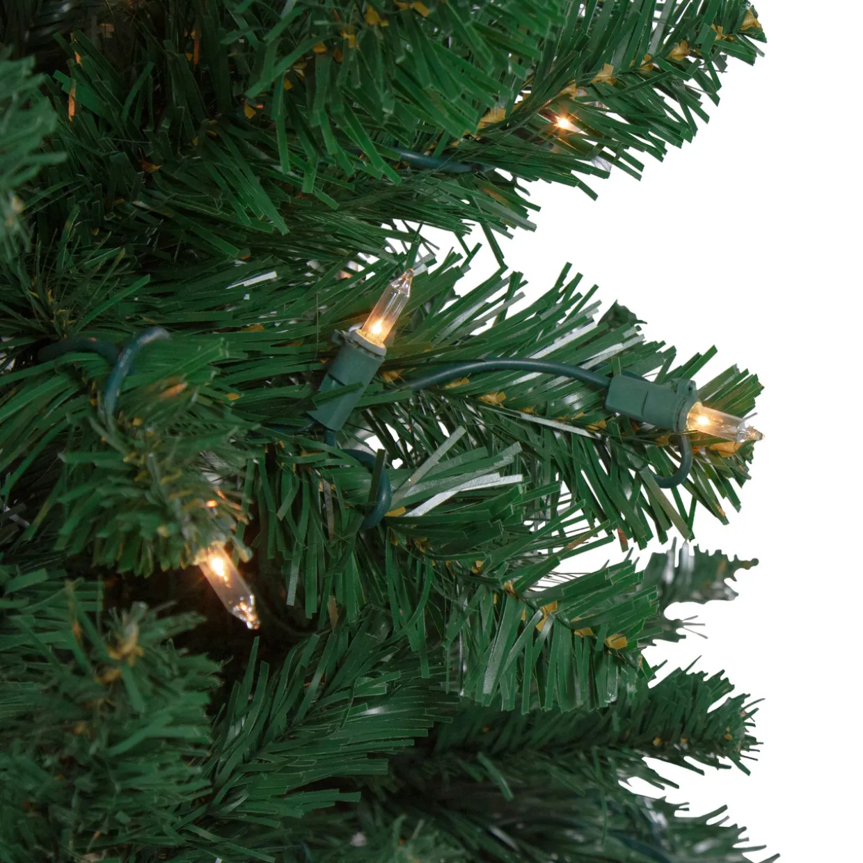 6.5 Ft Pre-Lit Ravenna Pine Artificial Christmas Tree - Warm White LED Lights