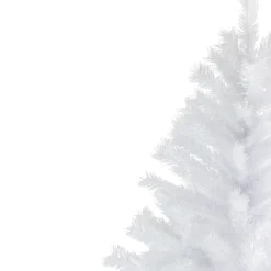 7' Full Icy White Spruce Artificial Christmas Tree - Unlit