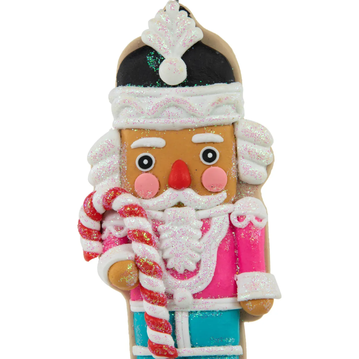 4.75" Glittered Nutcracker Cookie Ornament