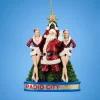 5" Glittered Santa Claus with the Rockettes at Radio City Music Hall Christmas Ornament