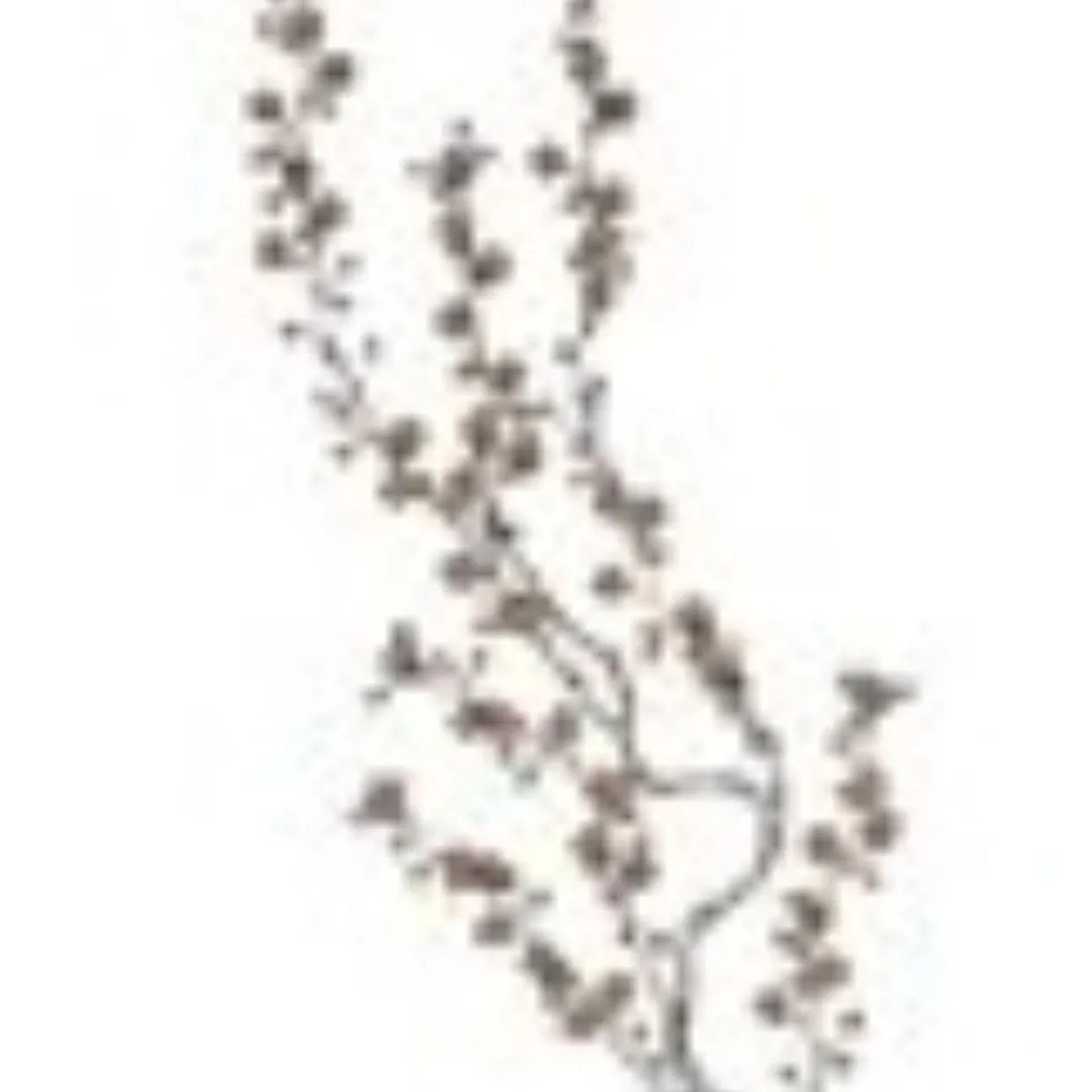 36" Gold Juniper Rose Glittered Artificial Christmas Spray