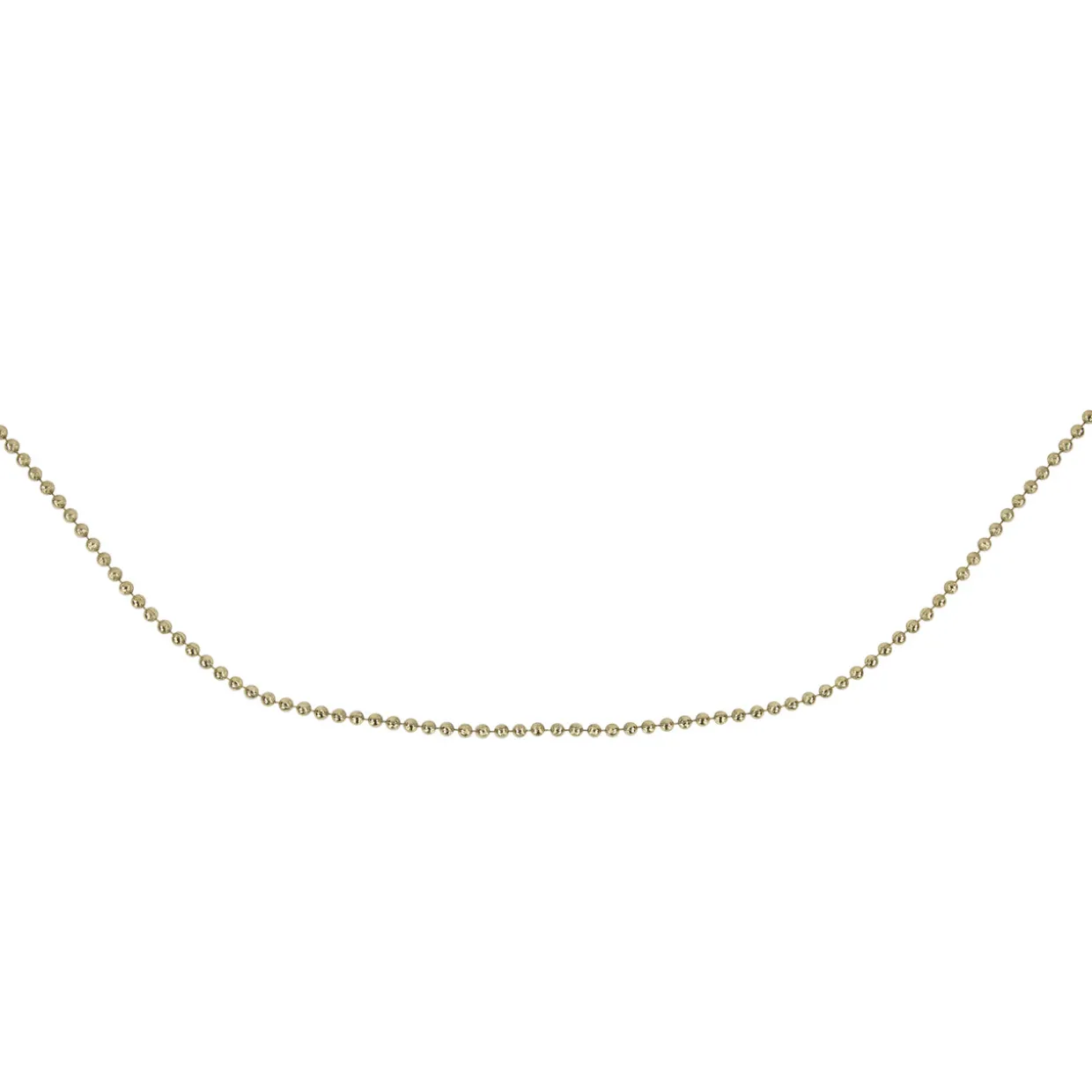 15' Gold Lame Beaded Artificial Christmas Garland - Unlit