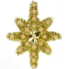 21" Gold Star of Bethlehem Christmas Tree Topper - Clear Lights