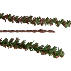 2' Green and Brown Warsaw Twig Artificial Christmas Tree with Burlap Base - Unlit