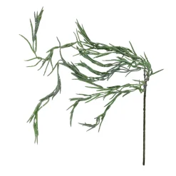 33" Green Iced Willow Succulent Hanging Artificial Christmas Spray