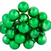 6.75" Green Shatterproof Ball Ornament Christmas Pick