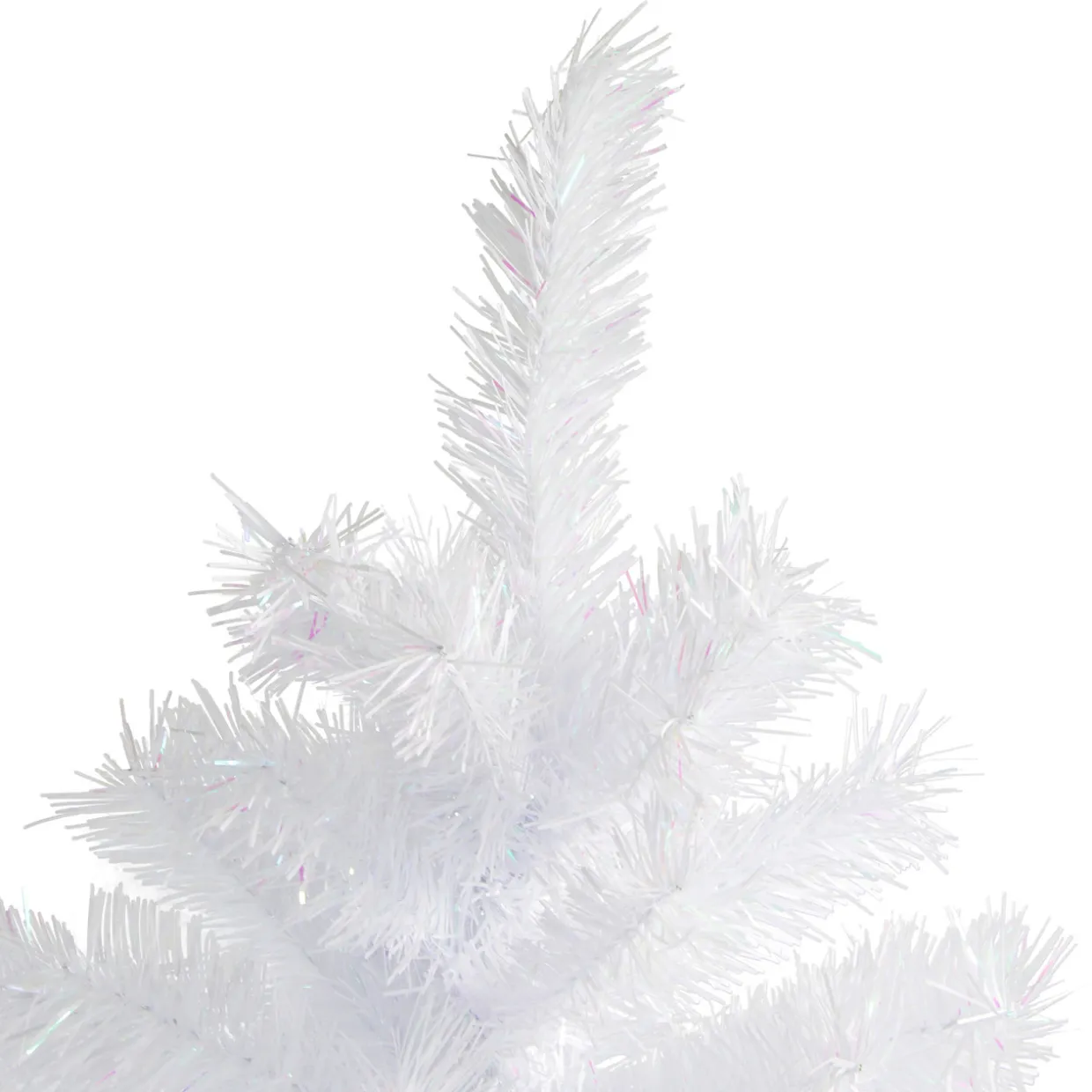 3' Icy White Iridescent Spruce Artificial Christmas Tree - Unlit