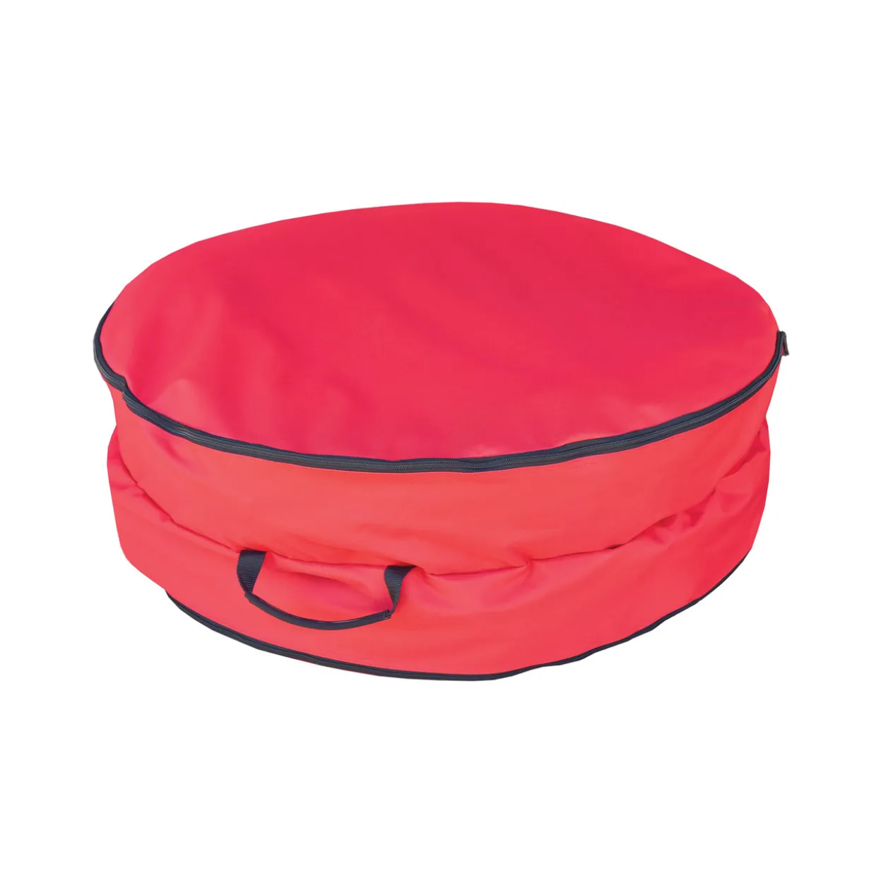2 in 1 Red Zip Up Christmas Garland and Wreath Storage Bag
