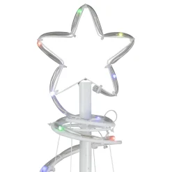 4' LED Color Changing Multiple Function Outdoor Spiral Christmas Tree