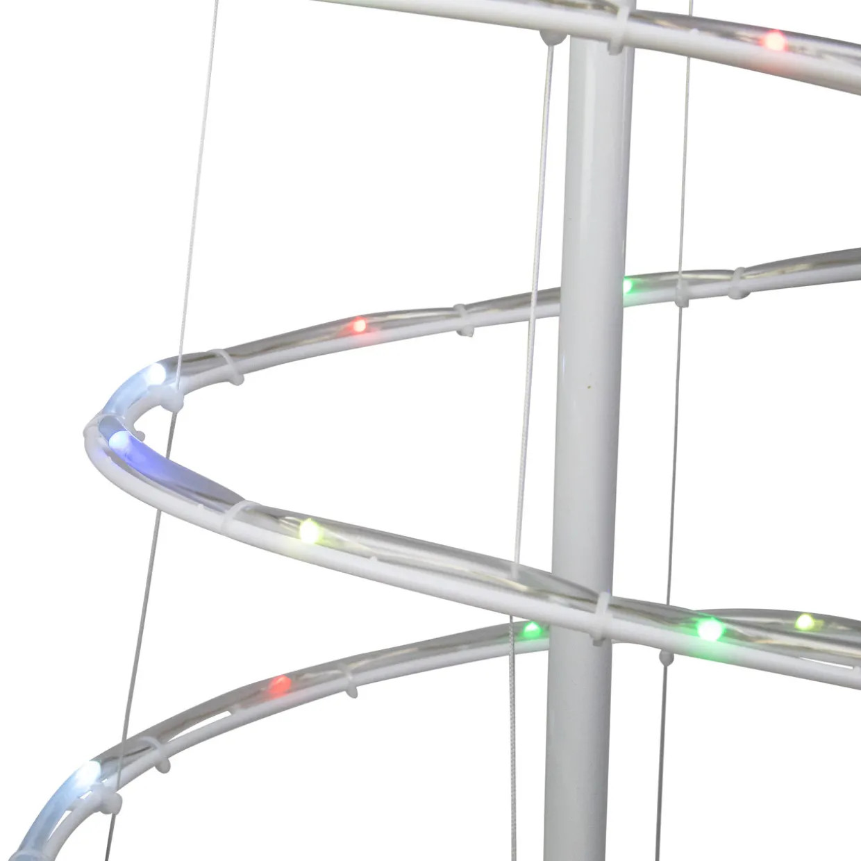 4' LED Color Changing Multiple Function Outdoor Spiral Christmas Tree