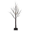 4' LED Lighted Christmas Brown Birch Twig Tree Outdoor Decoration - Warm White LIghts