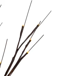 4' LED Lighted Christmas Brown Birch Twig Tree Outdoor Decoration - Warm White LIghts