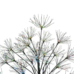 5' LED Lighted Christmas Fireworks Tree, Multi-Color Lights