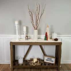 39" LED Lighted Natural Branch Bundle Christmas Decoration - Warm White Lights