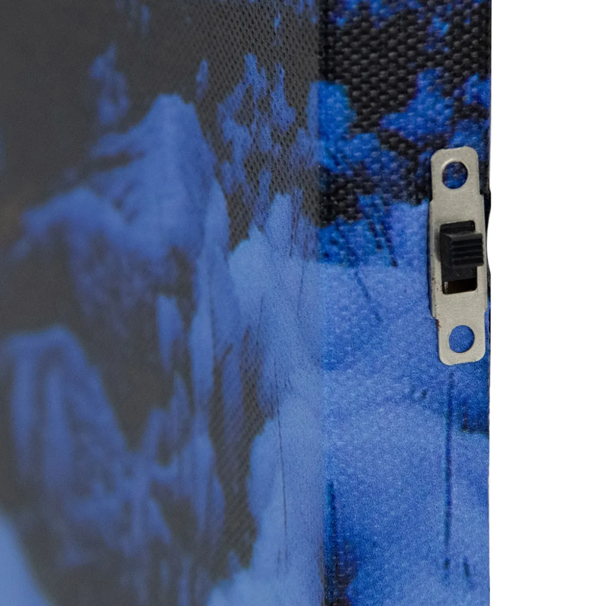 23.75" LED Lighted Rustic Lodge Cabin on the Lake Canvas Wall Art