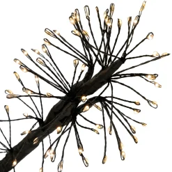 24" LED Lighted Snowflake Christmas Decoration, Warm White Lights