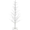 6' LED Lighted White Birch Christmas Twig Tree - Pure White Lights