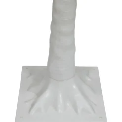 5' LED Lighted White Lace Artificial Christmas Tree - Warm White Lights