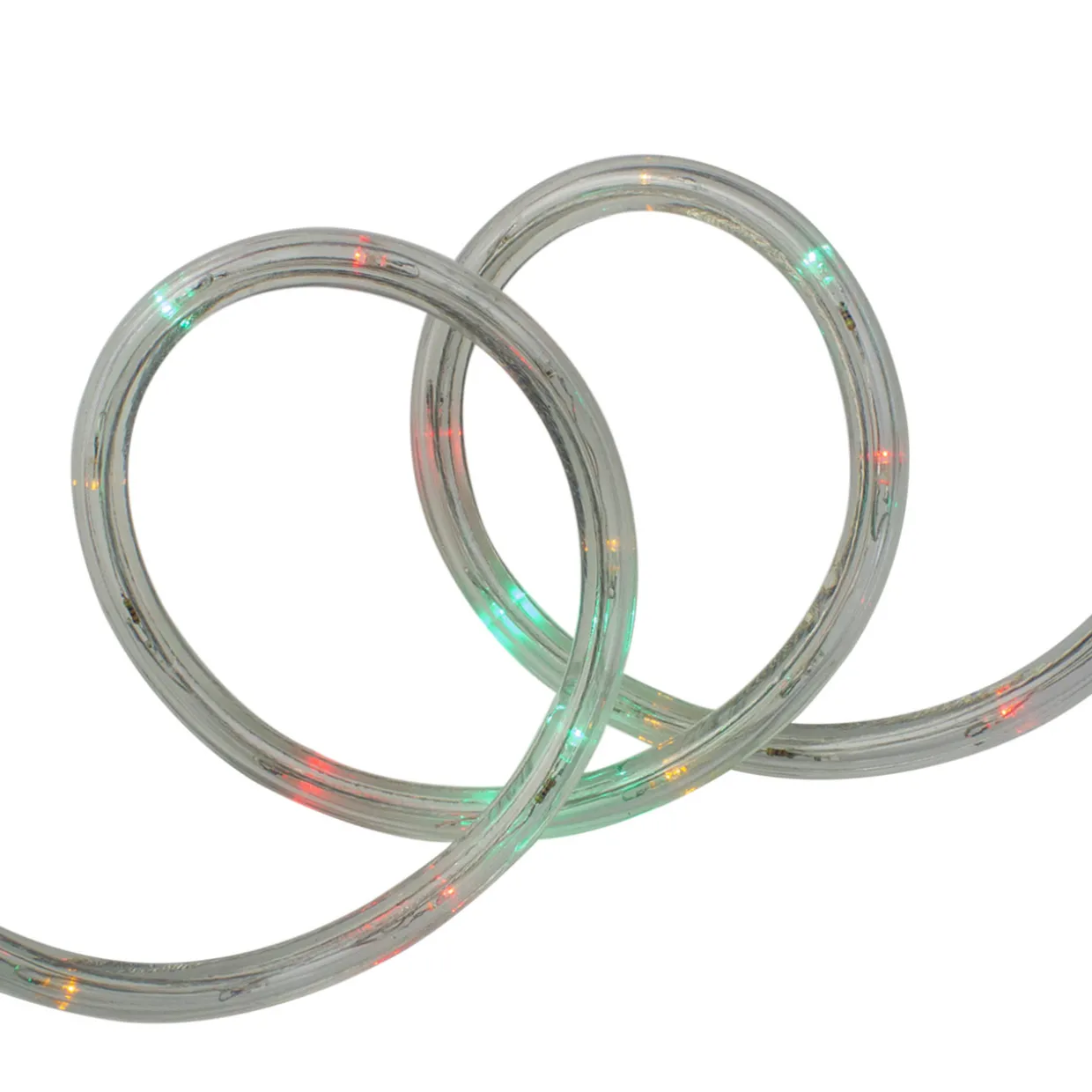 18' LED Multi-Color Random Twinkle Christmas Rope Lights