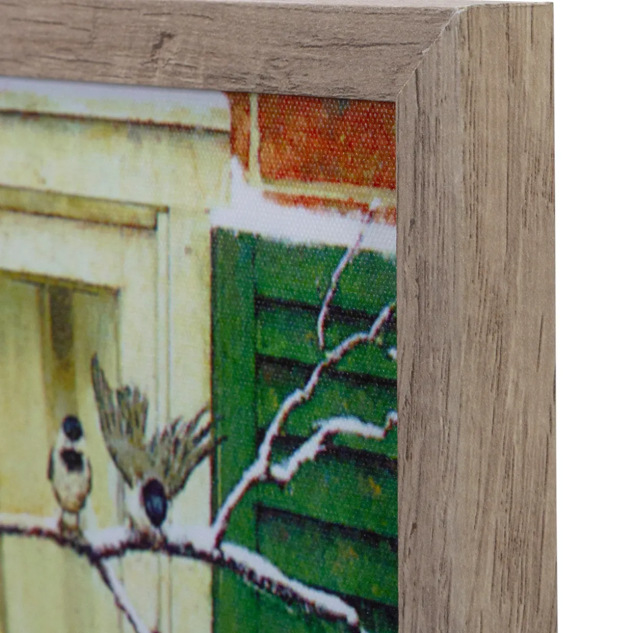 19" Lighted Norman Rockwell 'Oh Boy! It's Pop with a New Plymouth' Christmas Wall Art