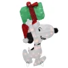 32" Lighted Peanuts Snoopy with Present Christmas Outdoor Yard Decoration