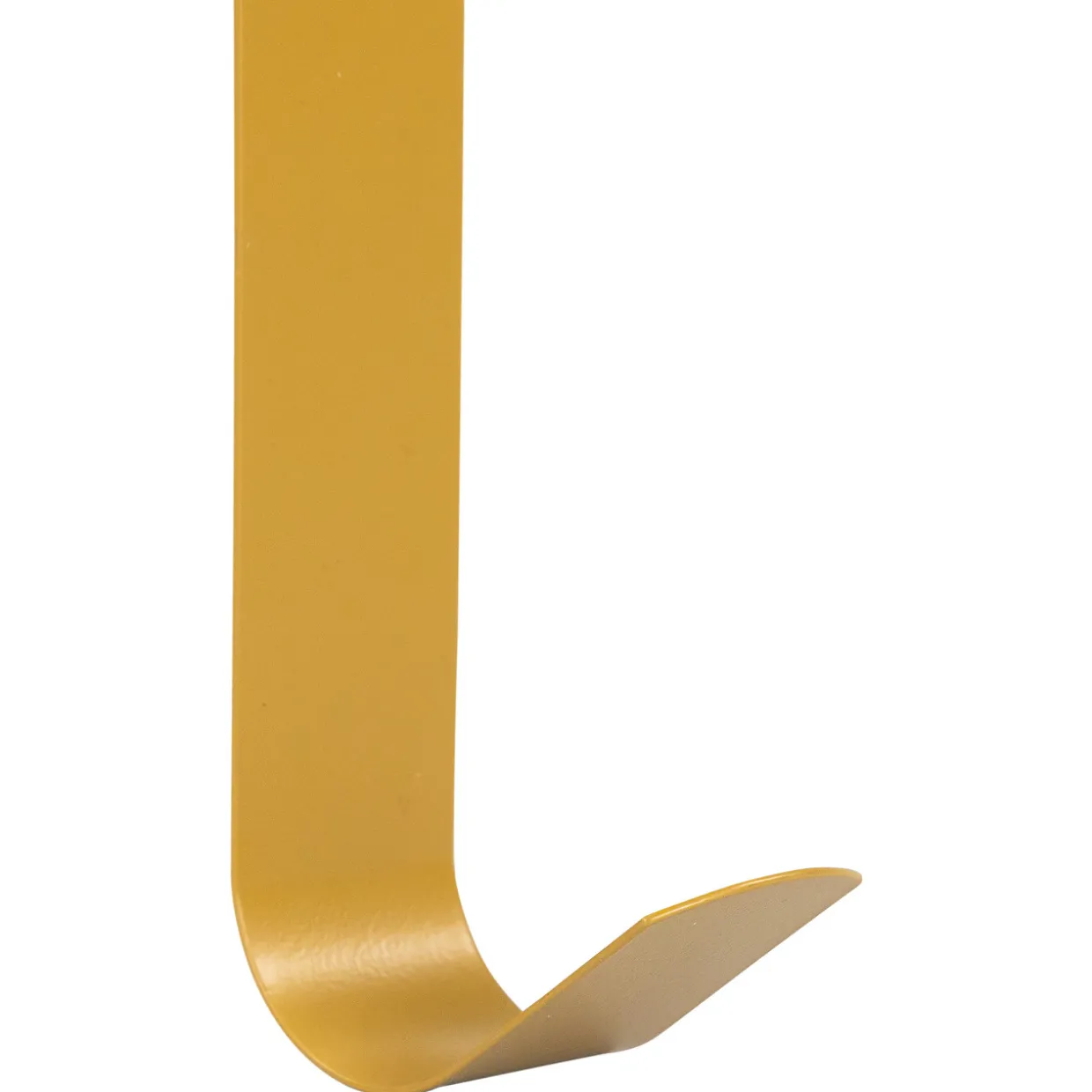 14" Matte Gold Over the Door Christmas Iron Wreath Hanger