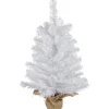 2' Medium Balsam Pine Burlap Base Artificial Christmas Tree - Unlit