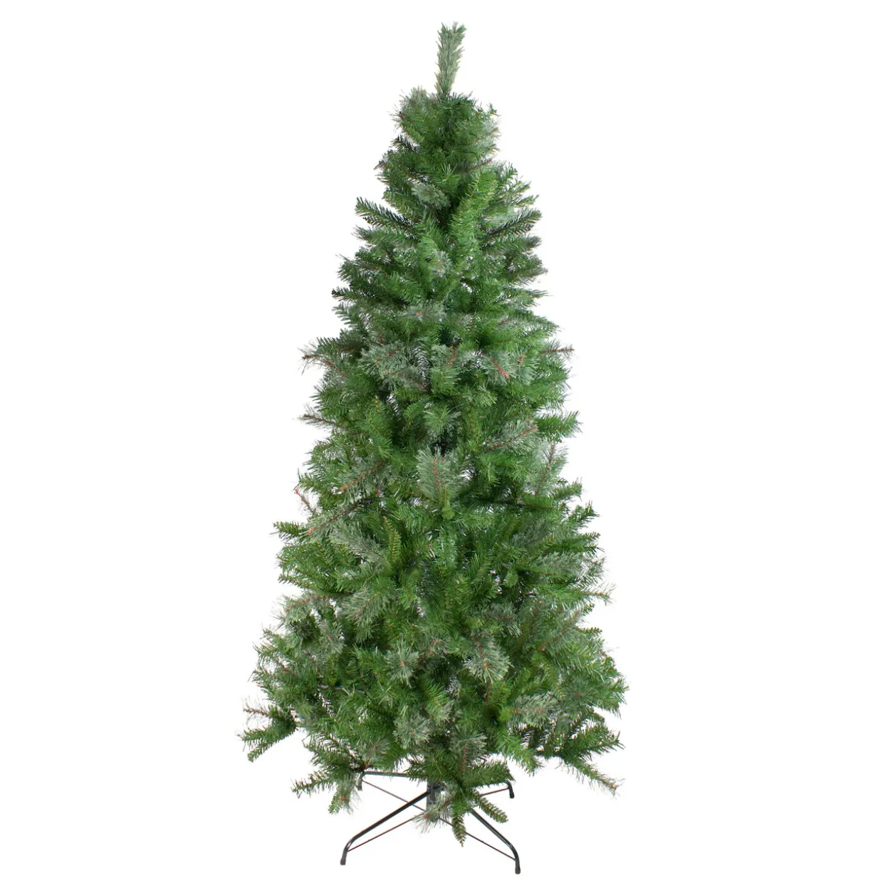 6.5' Medium Mixed Cashmere Pine Artificial Christmas Tree - Unlit