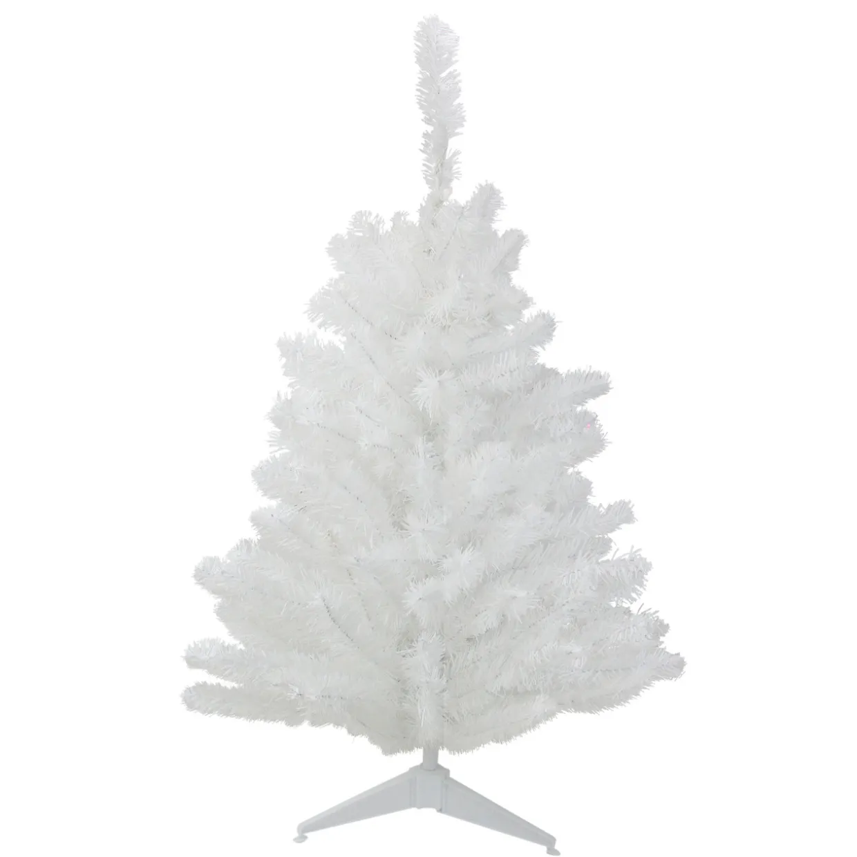 2' Medium Snow White Pine Artificial Christmas Tree - Unlit
