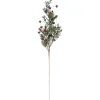 30" Mixed Foliage with Berries and Pinecones Artificial Christmas Spray