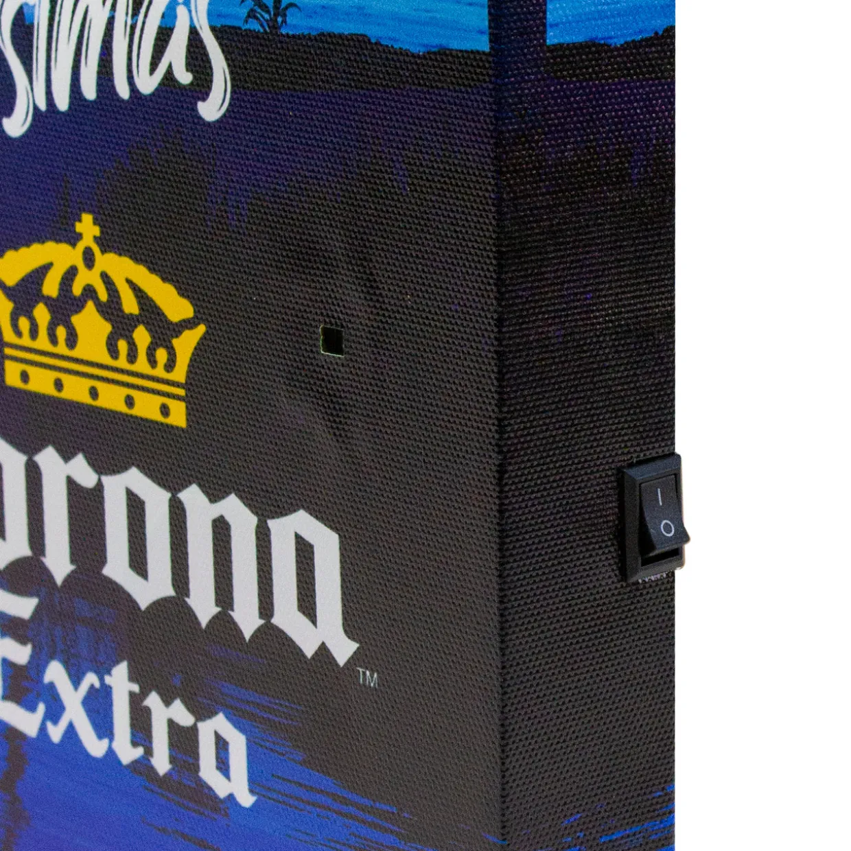 18.75" Motion Activated Musical Lighted Corona Christmas Wall Art