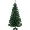 6' Multi-Color Fiber Optic Pine Christmas Tree