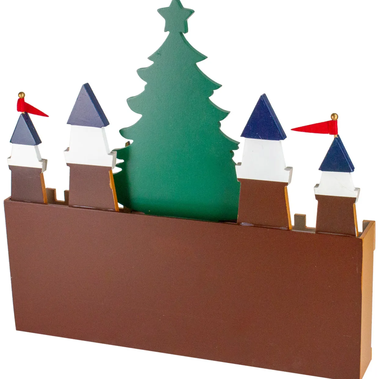 20.5" Nutcracker Castle Christmas Advent Calendar Decoration