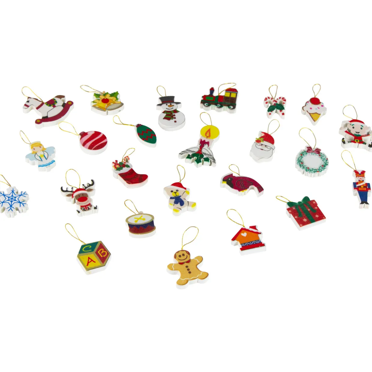 20.5" Nutcracker Castle Christmas Advent Calendar Decoration