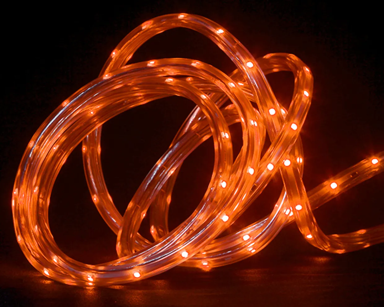 10' Orange LED Outdoor Christmas Linear Tape Lighting